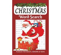 Christmas Word Search Puzzle Book: Over 50 Festive Word Search Puzzles for Adults, Seniors & Teens