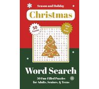 Christmas Word Search Puzzle Book: Relaxing Word Search Puzzles Celebrating Snowflakes, Festive Traditions, and Cozy Christmas Fun | 50 Easy-to-Read ... Puzzle Lovers, Seniors, and Holiday Spirit
