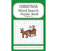 Christmas Word Search Puzzle Book Volume 2: Easy-to-Read Christmas Word Search Fun: Santa, Snowflakes, Joy & More! (6x9 Inches, 110 Pages | 50+ Puzzles - Perfect Holiday Gift for All Ages)