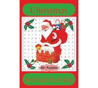 Christmas Word Search Puzzle Book: Word search with Easy to Read Print about Christmas, Stockings, Ornaments and More | 6x9 inches, 110 pages | 50+ ... Gifts for Vacations, Holidays and Free Times