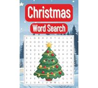 Christmas Word Search Puzzle Book: Word Search with Easy to Road Print about Snowfall, Kindle, Snowbird, Frost veil and More | 6X9 Inches, 110 Pages | ... Gift for Vacations Holidays and Free Times
