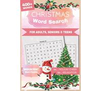 Christmas Word Search Puzzle Book: Word Searches with Easy to Read Print about Christmas, Christmas Caroling, Christmas Traditions and More | ... Gift for Vacations, Holidays and Free Times