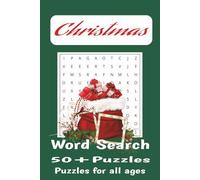 Christmas Word Search Puzzle Book: Word searches with easy to read print about Christmas, Christmas dinner, Christmas trees | 6x9 inches, 110 pages | 50+Puzzles