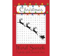 Christmas word search puzzle book: Word Searches with Easy to Read print about Christmas, Christmas gifts, Christmas joy and More | 6x9 inches, 120 ... Gift for Vacations, Holidays and Free Times