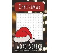 Christmas Word Search Puzzle Book: Word Searches with Easy to Read Print about Christmas, Festive Season, Holiday Spirit and More | 6x9 inches and 110 ... Gift for Holidays, Vacations and Free Times.
