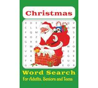 Christmas Word Search Puzzle Book: Word searches with easy to read print about Christmas, Holidays. Gift for Vacations, Holidays and Free Time