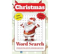 Christmas Word Search Puzzle Book: Word Searches with Easy to Read Print about Christmas, Holidays, New Years and More | 6x9 inches, 110 pages | 50+ ... … Gift for Vacations, Holidays and Free Times