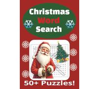 Christmas Word Search Puzzle Book: Word Searches with Easy to Read Print about Christmas, Holidays, Spirit, and More | 6x9 inches 110 pages | 50+ Puzzles ... Gift for Vacation, Holidays and Free Time