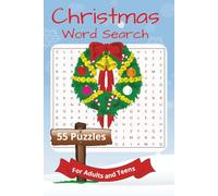 Christmas Word Search Puzzle Book: Word Searches with Easy-to-Read Print about Christmas, Holidays, Winter, and More | 6x9 inches, 110 Pages | 50+ ... White Elephant, or Stocking Stuffer