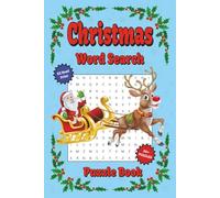 Christmas Word Search Puzzle Book: Word Searches with Easy to Read Print about Christmas, Joy, Relaxation, and More | 6x9 inches, 110 pages | 50+ Puzzles … Gift for Vacations, Holidays, and Free Times