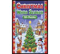 Christmas Word Search Puzzle Book: Word searches with easy to read print about Christmas , Saint Nick, Holiday Joy etc. 6 x 9 inches, 110 pages, 50 + ... Gift for Vacations, Holidays, or Free Time