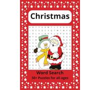Christmas Word Search Puzzle Book: Word Searches with Easy to Read Print about Christmas, Santa Claus, Snow and More | 6x9 inches, 110 pages | 50+ ... Gifts for Holidays, Vacations, and Free Times