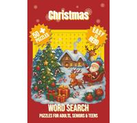 Christmas Word Search Puzzle Book: Word Searches with Easy to Read Print about Christmas, Winter, Holidays and More | 6x9 inches | 50+ Puzzles … Gift for Festive Fun, Relaxation and Free Time