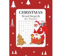 Christmas Word Search Puzzle Book: Word Searches with Easy to Read Print about Christmas, Winter, Holidays, and More | 8.5x11 inches, 110 pages | 50+ ... Gift for Vacations, Holidays, and Free Time