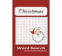 Christmas Word Search Puzzle Book: Word Searches with Easy to Read Print about Christmas, X-mas, Festive season and More | 6x9inches | 110 Pages | 50+ puzzles... Gifts for Vacations, holidays and free times.