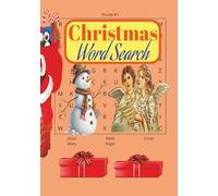 Christmas Word Search Puzzle Book: Word Searches with Easy to Read Print about Jesus, Mother Mary, and The Holy Bible / 7 x 10 inches, 113 pages with ... Gift for Holidays, Vocations, and Relaxation.