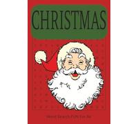 Christmas Word Search Puzzle Book: word searches with easy to read print about presents, songs and decorations |6x9 inches, 110 pages| 50 puzzles... gift for holidays, vacations, and free time