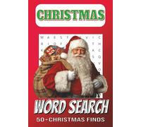 Christmas Word Search Puzzle Book: Word Searches with Easy-to-Read Print | Christmas, Holiday, and Seasonal Puzzles | 6x9 Inches, 110 Pages, 50+ Fun ... Vacations, Holidays, and Relaxing Free Time