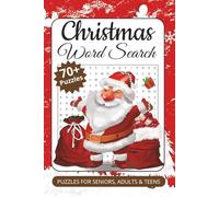Christmas Word Search Puzzle: Fun Large Print Christmas Word Search Book for Christmas Lovers at All Ages| 6x9 Inches, 140 Pages | 70+ Puzzles to Enjoy Your Christmas Time