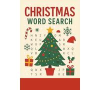 Christmas Word Search Puzzle: With Easy to Read Print about Santa, Rudolph, Presents and More | 6x9 inches, 110 pages | 50+ Puzzles
