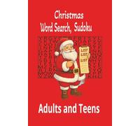 Christmas Word Search, Sudoku Adults and Teens: 8.5x8.5 | Festive Brain Games for Holiday Joy and Mental Clarity | Stress Relief, Focus, and Fun
