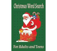 Christmas Word Search: Word Searches with Easy to Read Print about Christmas!| 6x9 inches, 110 pages | 50+ Puzzles...Gift for Vacations, Holidays, and Free times