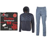 Christmas Workwear Kit Spock Deep Blu + Jam Denim Misura XXL U Power