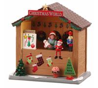 Christmas World Booth Caddington Village Lemax Cod 14907