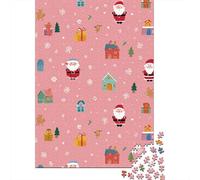 Christmas Wrapping Paper Roll-7 Puzzle Impossible 1000 Pezzi Decorazione Per La Casa. Rilassamento E Intelligence Per Adulti E Ragazzi Da 14 Anni 70x50cm/1000pcs