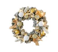 Christmas Wreath - Christmas Door Wreath, Christmaas Wreaths For Front Door, Festive Lighted 11.8inch Garland Wreaths For Winter Home Kitchen Wall Activities Mantle Indoor Outdoor Holiday