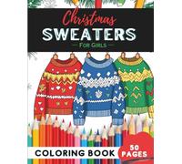 Christmas Wreath Coloring Book for Girls: 50 Pages of Beautiful Festive Wreaths for Young Artists