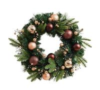 Christmas Wreaths For Front Door - Wall Decorative Garland - Christmas Winter Wreaths For Indoor, Porch Garage Indoor Window Wall House Wedding Fireplace