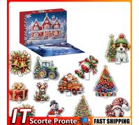 Christmas Wukong DIY Diamond Desktop Decor Countdown Surprise Box for Home Decor