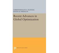 Christodoulos A. Floudas Panos M Recent Advances in Global Op (Copertina rigida)
