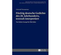 Christoff Neume Fuenfzig deutsche Gedichte des 20. Jahrhunder (Copertina rigida)