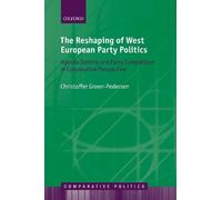 Christoffer Green-Pe The Reshaping of West European Party Po (Copertina rigida)