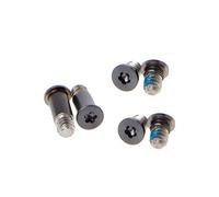 Christol 6 pezzi fondo per laptop per viti viti per custodia per MacBook Pro 16" A2141 argento/grigio