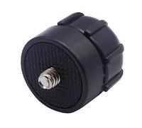 Christol Adattatore per Giunto di interfaccia con Testa a Sfera da 1/4 di Vite a 17 mm in plastica per Fotocamera DV Treppiedi per Montaggio su autoMonitor Supporto per Staffa GPS