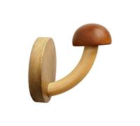 Christol Hook Up Gancio da Parete a Fungo in Legno Gancio Multifunzione per Appendiabiti Cappelli Appendiabiti per Porta del Bagno Gancio Decorativo Organizzatore di Stoccaggio