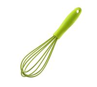 Christol Mini Frullino per le uova in silicone Durevole Frusta portatile Frusta per crema Schiuma per uova Frullatore per uova antiscivolo Baffi per uova in silicone Portatile