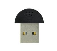 Christol Mini USB 2.0 Microfono per Laptop/Desktop Software di riconoscimento vocale Adattatore ricevitore senza driver per PC Notebook