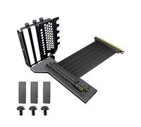 Christol Staffa per scheda grafica PCIE 3.0 4.0 x16 Kit supporto GPU verticale universale Riser Custodia ATX Matx Supporto staffa sterzo per scheda grafica VGA