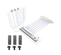 Christol Staffa per scheda grafica PCIE 3.0 4.0 x16 Kit supporto GPU verticale universale Riser Custodia ATX Matx Supporto staffa sterzo per scheda grafica VGA