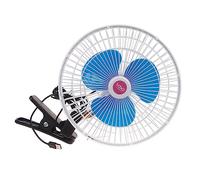 Christol Ventilatore USB Piccolo Ventilatore a Clip Ventilatore USB Potente Ventilatore da Tavolo Personale da Tavolo Clip Ventilatore da Tavolo USB con Morsetto Ventola Oscillante Silenziosa per Auto