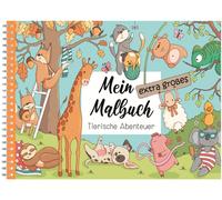 Christoph Alexa Mein extra großes Malbuch: Tierisches Malvergnügen i (Tascabile)