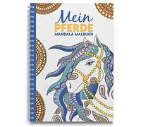 Christoph Alexa Mein Pferde Mandala Malbuch: 50 tolle und anspruchsv (Tascabile)