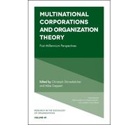 Christoph Dörren Multinational Corporations and Organization (Copertina rigida)
