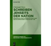 Christoph Parry Schreiben jenseits der Nation (Copertina rigida)