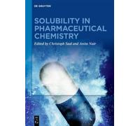 Christoph Saal Solubility in Pharmaceutical Chemistry (Copertina rigida)