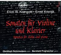 Christoph Schickedanz Sonatas for Violin & Piano (CD) Album